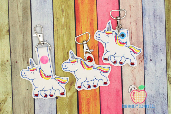 Beautiful Unicorn ITH Key Fob Review for Handmade Gift Makers