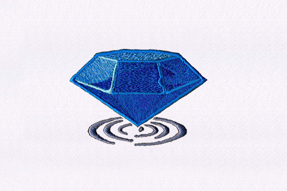 Blue Diamond Embroidery Design Review for Business Use