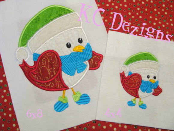 Christmas Bird Applique Review for Apparel Projects