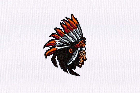 Native Indian Chief Embroidery Design Review