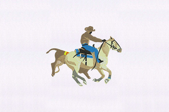 Racing Cowboy Embroidery Design Review