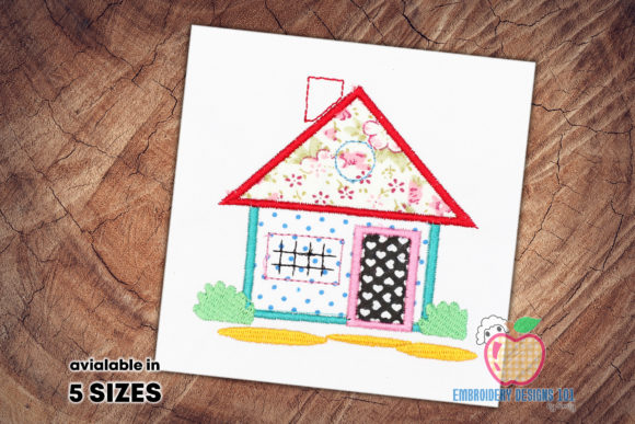 Small House Applique Design: A Seller’s Perspective