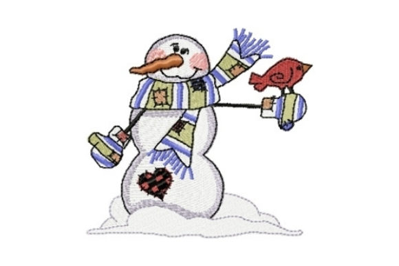 Snowman Bertie Embroidery Design Review