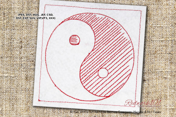 Yin and Yang Embroidery Design Review for Seasonal Use